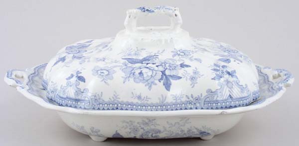 Covered Vegetable Dish c1845